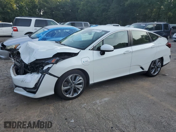 2018 Honda Clarity Plug-In Hybrid Touring with VIN JHMZC5F3XJC002544, listed as a Copart auction lot 67378174 with 80,474 mi miles and Salvage Title. Bid and sale history available at carsss.com. Image 1.