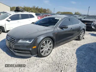 2015 Audi A7 3.0 Prestige with VIN WAU2GAFC9FN013477, listed as a Copart auction lot 75324864 with 87,144 mi miles and Salvage Title. Bid and sale history available at carsss.com. Image 1.