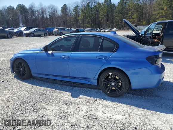 2015 BMW 3 Series 328i with VIN WBA3C1C5XFP854072, listed as a Copart auction lot 46125275 with 79,024 mi miles and Salvage Title. Bid and sale history available at carsss.com. Image 2.