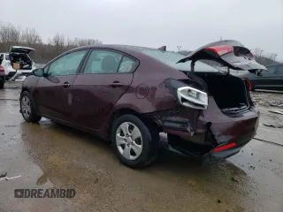 2017 Kia Forte LX with VIN 3KPFK4A75HE040455, listed as a Copart auction lot 85940524 with 158,902 mi miles and Non Repairable. Bid and sale history available at carsss.com. Image 2.