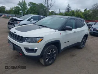 2018 Jeep Compass Trailhawk с VIN 3C4NJDDB8JT467208, выставлен на аукционе IAAI как лот 42357031 с пробегом 163 399 миль миль и . История ставок и продаж доступна на DreamBid. Изображение 2.