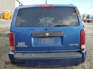 2010 Dodge Nitro Heat with VIN 1D4PT4GK7AW158275, listed as a Copart auction lot 85861784 with 243,809 mi miles and Salvage title. Bid and sale history available at DreamBid. Image 6.