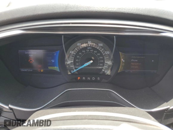 2013 Ford Fusion Titanium with VIN 3FA6P0K98DR103180, listed as a Copart auction lot 59403085 with 184,087 mi miles and Salvage title. Bid and sale history available at DreamBid. Image 9.