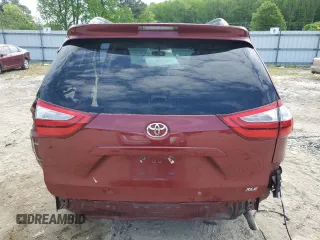 2016 Toyota Sienna XLE with VIN 5TDYK3DC4GS734554, listed as a Copart auction lot 54354815 with 58,506 mi miles and Salvage Title. Bid and sale history available at DreamBid. Image 6.