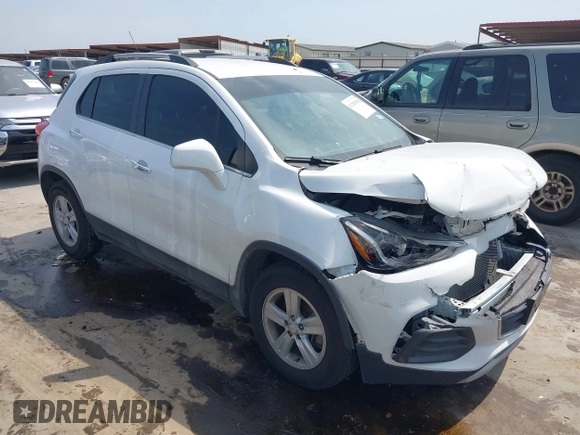 2020 Chevrolet Trax LT with VIN KL7CJLSB2LB009170, listed as a IAAI auction lot 42285508 with 40,936 mi miles and . Bid and sale history available at DreamBid. Image 1.