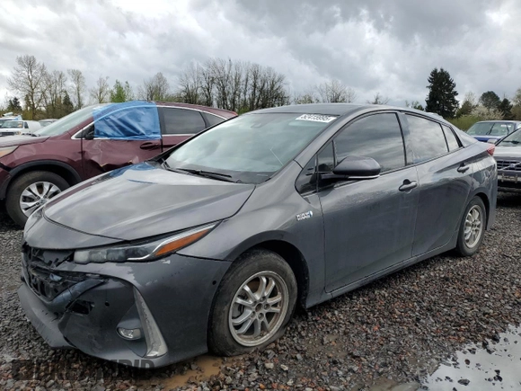 2018 Toyota Prius Plus with VIN JTDKARFP0J3073626, listed as a Copart auction lot 52415995 with 49,276 mi miles and Salvage Title. Bid and sale history available at DreamBid. Image 1.