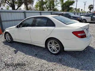 2012 Mercedes-Benz C-Class C 250 Sport with VIN WDDGF4HB3CR231863, listed as a Copart auction lot 50228245 with 0 mi miles and Clean Title. Bid and sale history available at carsss.com. Image 2.