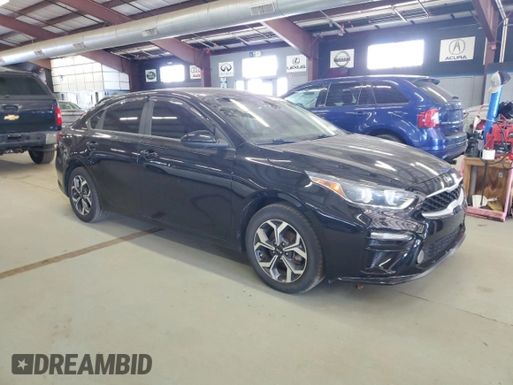 2019 Kia Forte LXS z VIN 3KPF24AD3KE025191, wystawiony jako Copart lot #61373395 z przebiegiem 56 696 mil mil oraz Czysty tytuł • Clean title. Historia ofert i sprzedaży dostępna na DreamBid. Obrazek 4.