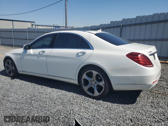 2017 Mercedes-Benz S 550 with VIN WDDUG8CB3HA310907, listed as a Copart auction lot 49771715 with 90,334 mi miles and Salvage Title. Bid and sale history available at DreamBid. Image 2.