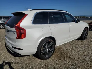 2017 Volvo XC90 R-Design with VIN YV4A22PM4H1173929, listed as a Copart auction lot 54051945 with 82,639 mi miles and Salvage title. Bid and sale history available at DreamBid. Image 3.
