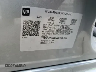 2024 Cadillac CT5 Sport z VIN 1G6DP5RK1R0100462, wystawiony jako Copart lot #47562155 z przebiegiem 12 213 mil mil oraz Szkody całkowita. Historia ofert i sprzedaży dostępna na DreamBid. Obrazek 14.