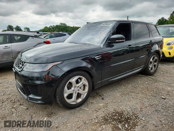 2019 Land Rover Range Rover Sport HSE with VIN SALWR2RV9KA845302, listed as a Copart auction lot 64290465 with 89,007 mi miles and Salvage title. Bid and sale history available at DreamBid. Image 1.
