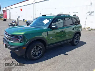 2024 Ford Bronco Sport Big Bend with VIN 3FMCR9B63RRF19657, listed as a IAAI auction lot 42659234 with 7,824 mi miles and . Bid and sale history available at DreamBid. Image 2.