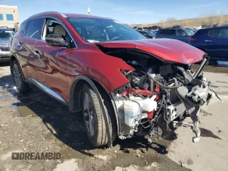 2020 Nissan Murano Platinum with VIN 5N1AZ2DS7LN156847, listed as a Copart auction lot 47846415 with Not provided miles and Salvage title. Bid and sale history available at DreamBid. Image 4.