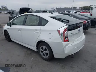 2015 Toyota Prius Four with VIN JTDKN3DU5F0410147, listed as a IAAI auction lot 42593422 with 12,537 mi miles and . Bid and sale history available at DreamBid. Image 3.