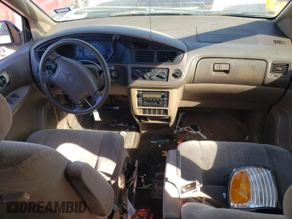 2002 Toyota Sienna CE z VIN 4T3ZF19C52U489292, wystawiony jako Copart lot #87187184 z przebiegiem Nie podano mil oraz Szkoda całkowita • Salvage title. Historia ofert i sprzedaży dostępna na DreamBid. Obrazek 8.