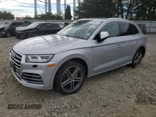 2019 Audi SQ5 Premium Plus with VIN WA1B4AFY9K2033449, listed as a Copart auction lot 72189954 with 32,027 mi miles and Salvage Title. Bid and sale history available at DreamBid. Image 1.