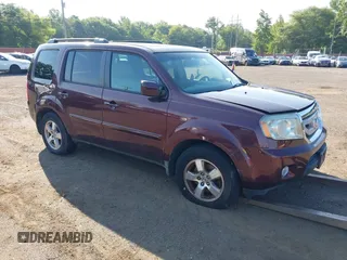 2009 Honda Pilot EX-L with VIN 5FNYF48509B028632, listed as a IAAI auction lot 42773294 with 191,188 mi miles and . Bid and sale history available at DreamBid. Image 1.