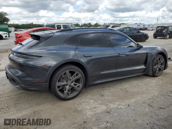 2022 Porsche Taycan 4 with VIN WP0BA2Y10NSA67453, listed as a Copart auction lot 59087524 with Not provided miles and Non repairable. Bid and sale history available at DreamBid. Image 3.