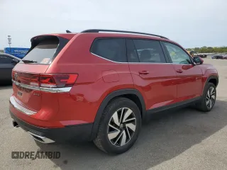 2024 Volkswagen Atlas SE z VIN 1V2KR2CA2RC529295, wystawiony jako Copart lot #54307975 z przebiegiem 14 320 mil mil oraz Szkoda całkowita • Salvage title. Historia ofert i sprzedaży dostępna na DreamBid. Obrazek 3.
