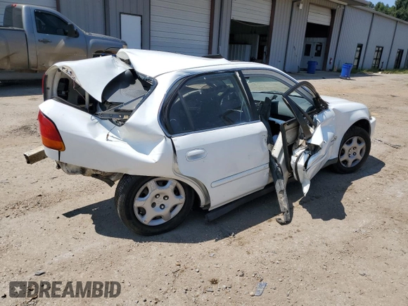 1998 Honda Civic EX with VIN 2HGEJ8644WH518386, listed as a Copart auction lot 86719974 with 295,482 mi miles and Salvage Title. Bid and sale history available at carsss.com. Image 3.