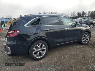2019 Kia Sorento SX V6 with VIN 5XYPKDA52KG503925, listed as a Copart auction lot 45850785 with 59,107 mi miles and Salvage Title. Bid and sale history available at carsss.com. Image 3.