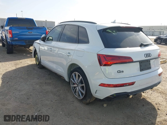 2024 Audi Q5 S line Premium Plus с VIN WA1E2AFYXR2135114, выставлен на аукционе IAAI как лот 41734594 с пробегом 2 354 миль миль и . История ставок и продаж доступна на DreamBid. Изображение 3.