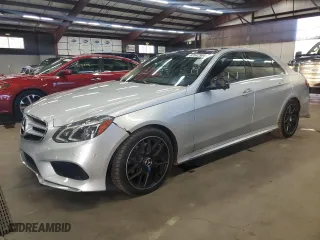 2015 Mercedes-Benz E-Class E 400 with VIN WDDHF6HB0FB154687, listed as a Copart auction lot 82642904 with 142,668 mi miles and Clean Title. Bid and sale history available at carsss.com. Image 1.