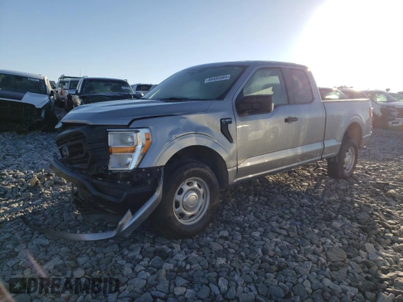 2022 Ford F-150 XL with VIN 1FTEX1EB8NKE67132, listed as a Copart auction lot 69495584 with Not provided miles and Salvage title. Bid and sale history available at DreamBid. Image 1.