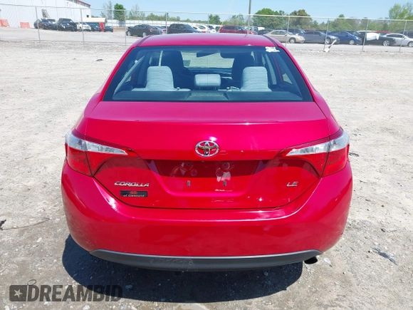 2015 Toyota Corolla L with VIN 2T1BURHE5FC371946, listed as a IAAI auction lot 41951865 with 280,640 mi miles and . Bid and sale history available at DreamBid. Image 16.