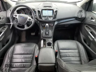 2016 Ford Escape Titanium with VIN 1FMCU9J95GUC17688, listed as a Copart auction lot 53234575 with 124,030 mi miles and Salvage Title. Bid and sale history available at DreamBid. Image 8.