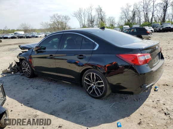2018 Subaru Legacy Limited with VIN 4S3BNEN61J3005308, listed as a Copart auction lot 52918605 with 67,014 mi miles and Salvage Title. Bid and sale history available at carsss.com. Image 2.