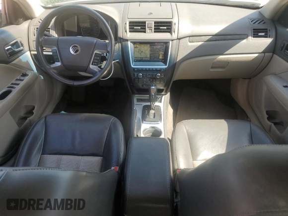 2010 Mercury Milan Hybrid with VIN 3MEDM0L36AR601599, listed as a Copart auction lot 57247965 with 163,324 mi miles and Clean title. Bid and sale history available at DreamBid. Image 8.