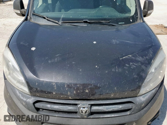 2015 Ram ProMaster City Cargo Tradesman with VIN ZFBERFAT2F6A82042, listed as a Copart auction lot 52631715 with 175,988 mi miles and Salvage title. Bid and sale history available at DreamBid. Image 13.