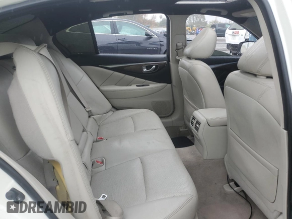 2017 Infiniti Q50 Sport with VIN JN1EV7AP5HM743157, listed as a Copart auction lot 45171125 with 69,641 mi miles and Salvage title. Bid and sale history available at DreamBid. Image 10.