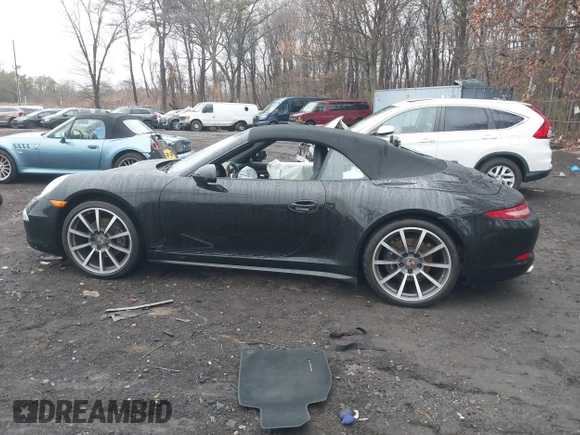 2014 Porsche 911 Carrera with VIN WP0CA2A92ES140470, listed as a IAAI auction lot 41918049 with 24,297 mi miles. Bid and sale history available at carsss.com. Image 14.