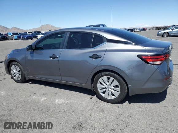 2024 Nissan Sentra S with VIN 3N1AB8BV5RY312701, listed as a Copart auction lot 56157515 with 71,410 mi miles and Salvage title. Bid and sale history available at DreamBid. Image 2.