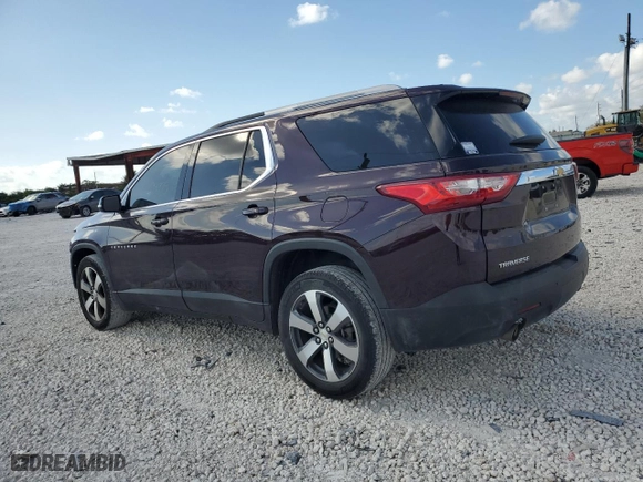 2018 Chevrolet Traverse LT Leather with VIN 1GNERHKW3JJ115593, listed as a Copart auction lot 51070144 with 113,975 mi miles and Salvage Title. Bid and sale history available at carsss.com. Image 2.