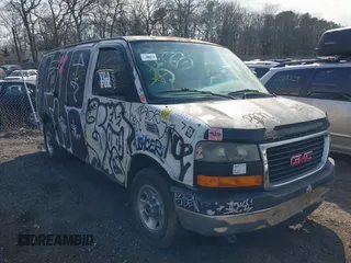 2003 GMC Savana Cargo z VIN 1GTHG35U131155649, wystawiony jako IAAI lot #41916119 z przebiegiem Nie podano mil oraz . Historia ofert i sprzedaży dostępna na DreamBid. Obrazek 1.