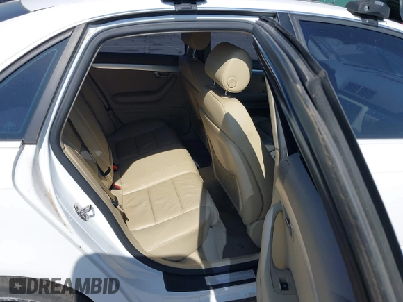 2007 Audi A4 2.0T with VIN WAUDF78E17A208415, listed as a IAAI auction lot 42568259 with 149,537 mi miles and . Bid and sale history available at DreamBid. Image 8.