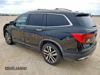 2017 Honda Pilot Elite with VIN 5FNYF6H0XHB047297, listed as a Copart auction lot 60731495 with 158,341 mi miles and Salvage title. Bid and sale history available at DreamBid. Image 2.