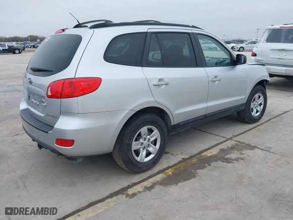 2009 Hyundai Santa Fe GLS with VIN 5NMSG13D49H256499, listed as a IAAI auction lot 41541870 with 265,610 mi miles. Bid and sale history available at carsss.com. Image 4.
