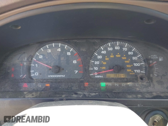 1999 Toyota 4Runner SR5 with VIN JT3GN86RXX0093547, listed as a IAAI auction lot 42134993 with 193,949 mi miles. Bid and sale history available at carsss.com. Image 7.