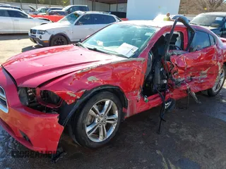 2012 Dodge Charger SXT with VIN 2C3CDXJG9CH184039, listed as a IAAI auction lot 41688734 with 1 mi miles. Bid and sale history available at carsss.com. Image 6.