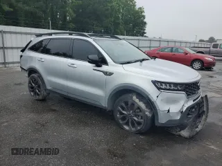 2021 Kia Sorento EX with VIN 5XYRHDLF9MG071527, listed as a Copart auction lot 58660985 with 111,057 mi miles and Clean title. Bid and sale history available at DreamBid. Image 4.