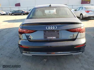 2022 Audi A3 Premium Plus with VIN WAUBUDGY5NA077249, listed as a Copart auction lot 69011232 with 0 mi miles. Bid and sale history available at carsss.com. Image 6.