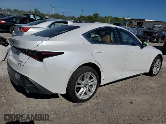 2021 Lexus IS with VIN JTHC81F29M5044638, listed as a Copart auction lot 60393903 with 49,179 mi miles. Bid and sale history available at carsss.com. Image 3.