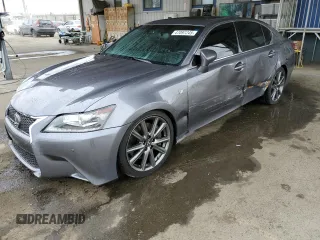 2013 Lexus GS 350 with VIN JTHBE1BL3D5017809, listed as a Copart auction lot 47097245 with 165,108 mi miles and Salvage Title. Bid and sale history available at DreamBid. Image 1.