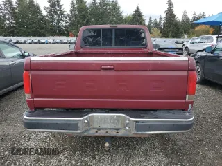 1990 Ford F-150 with VIN 1FTDF15Y3LPA96285, listed as a Copart auction lot 76302384 with 40,713 mi miles and Salvage Title. Bid and sale history available at carsss.com. Image 6.