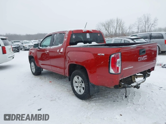 2016 GMC Canyon 4WD SLE with VIN 1GTG6CE32G1135910, listed as a IAAI auction lot 41322744 with 132,586 mi miles. Bid and sale history available at carsss.com. Image 3.